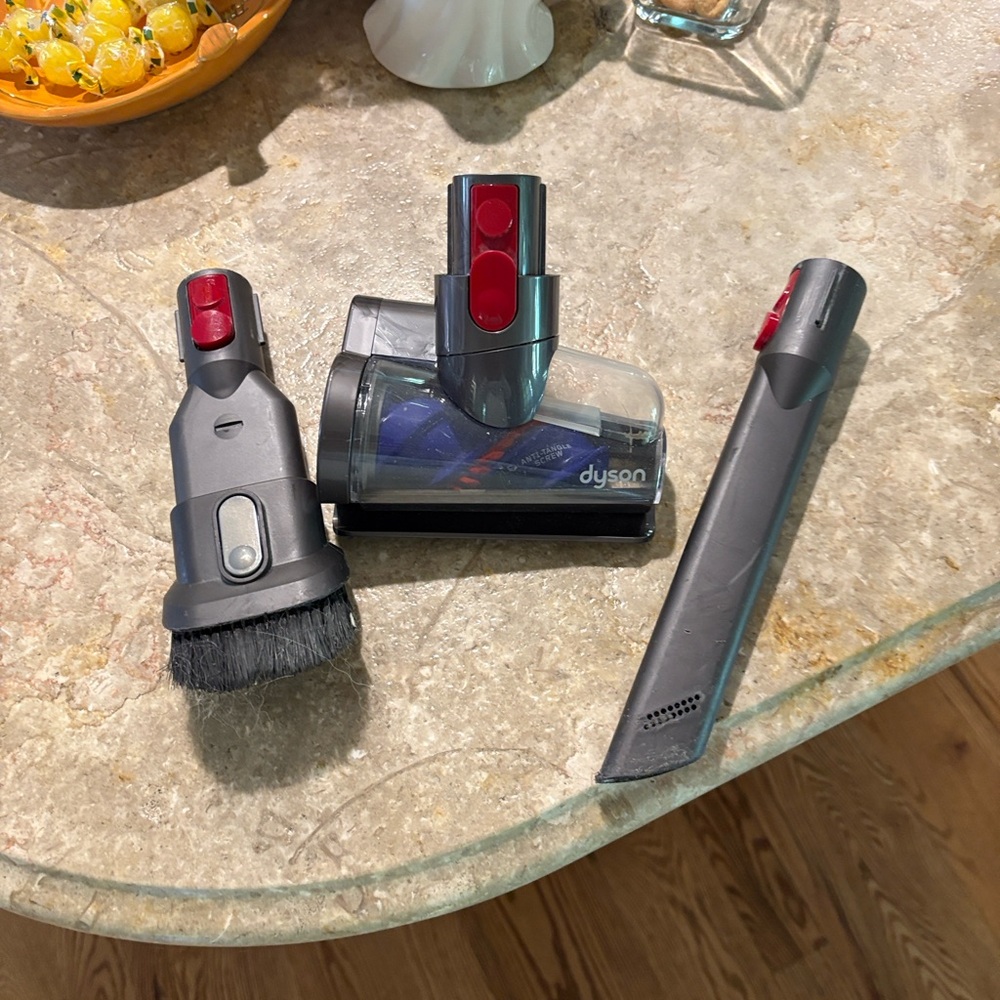 Dyson Gray and Red Vacuum Tool Kit